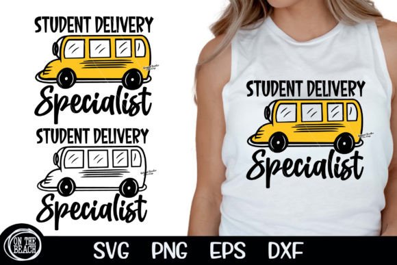 Student Delivery Specialist Graphics for T-Shirt Designs