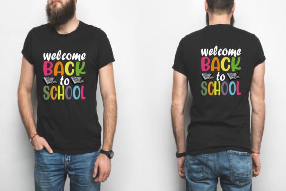 Welcome to Back School Graphics & T-Shirt Designs